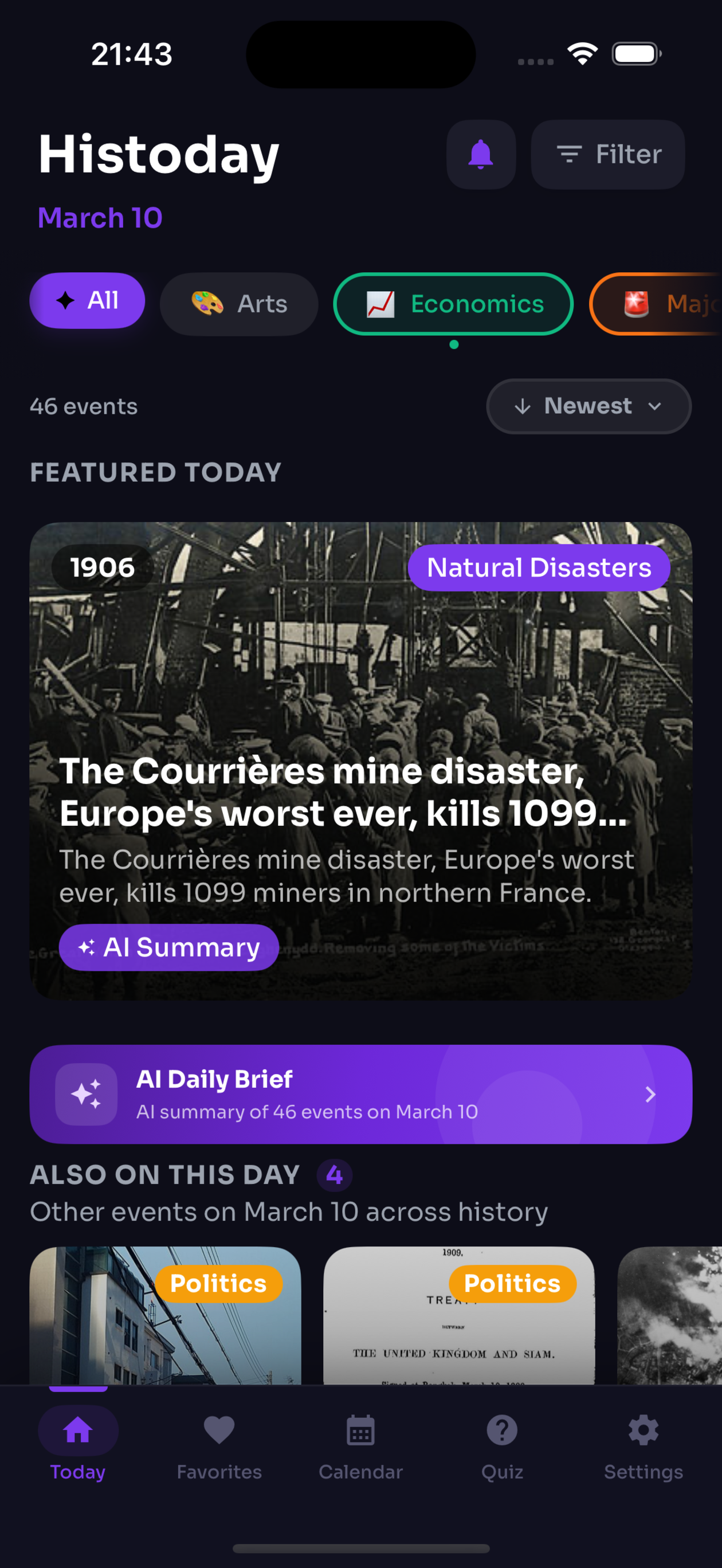 Today Feed screenshot